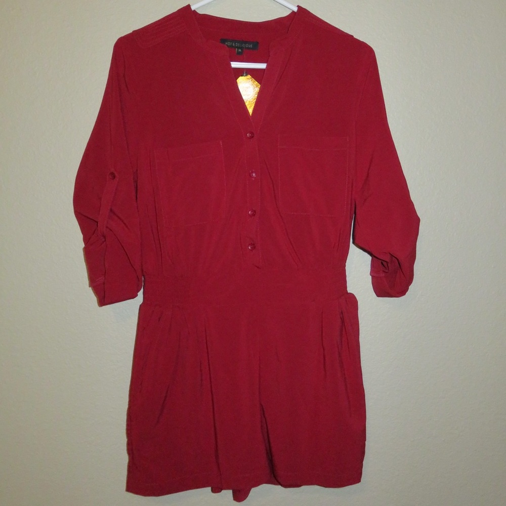 ♥️Red Romper♥️